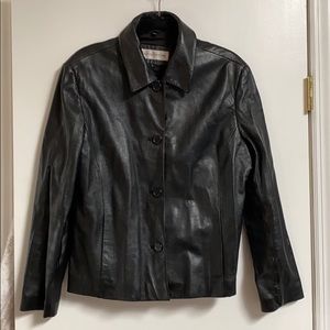 Butter soft leather jacket/blazer.